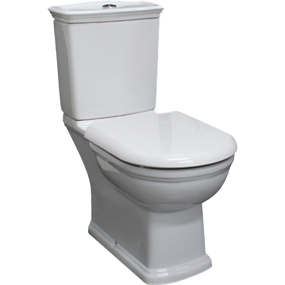 RAK Washington Close Coupled Toilet Suite P-Trap - Image 3