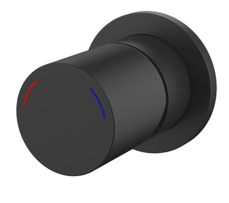 Finesa Shower Bath Mixer Matte Black