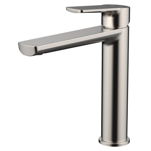 Akemi Mid Rise Vessel Mixer Brushed Nickel