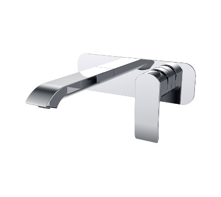 Zoya Wall Basin Bath Mixer Chrome