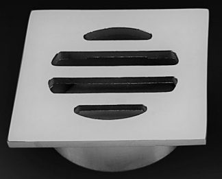 Square 316 Stainless Steel Floor Waste 50mm