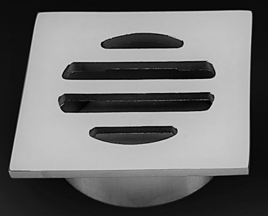 Square 316 Stainless Steel Floor Waste 50mm