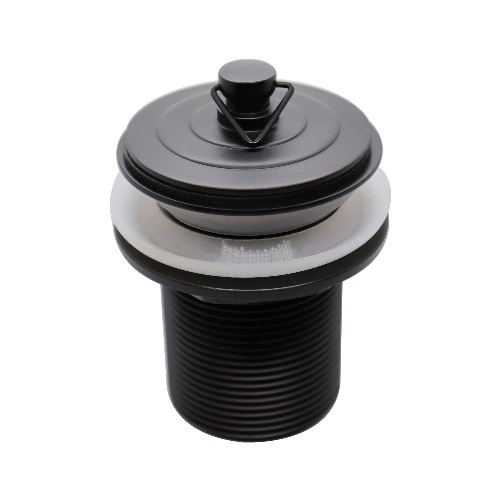 Deluxe Bath Plug and Waste 40mm Non Overflow Matte Black