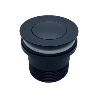 Quattro Basin Pop Up Waste 32-40 Matte Black