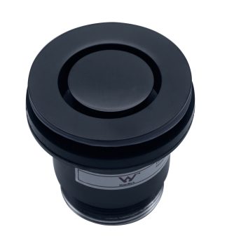 Bath Pop Down Waste 40mm Brushed Gun Metal