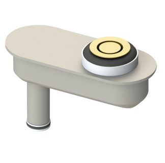 Bathdinger with Pop Down Waste 40mm Brushed Gold