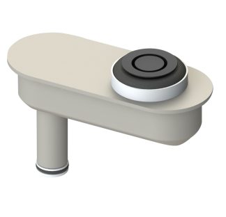 Bathdinger with Pop Down Waste 40mm Matte Black