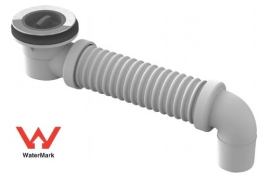 Bath Connector Flexible Plug & Waste 40mm