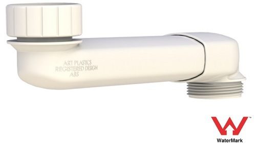 Space Saver Vanity Waste Pipe 40mm