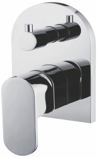 Eva Bath & Shower Diverter Chrome
