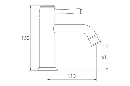 ADP Eternal Basin Mixer Chrome - Image 2