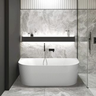 Attica Noosa 1500 Gloss White BTW Bath