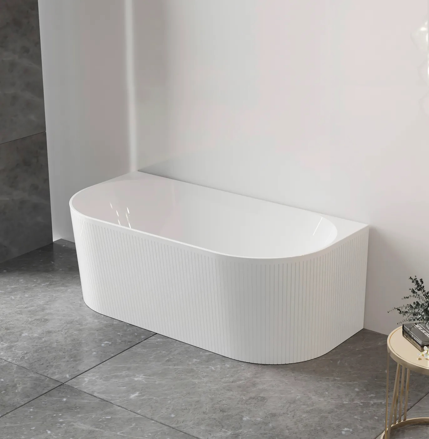 Attica Noosa 1700 Matte White BTW Bath - Image 2