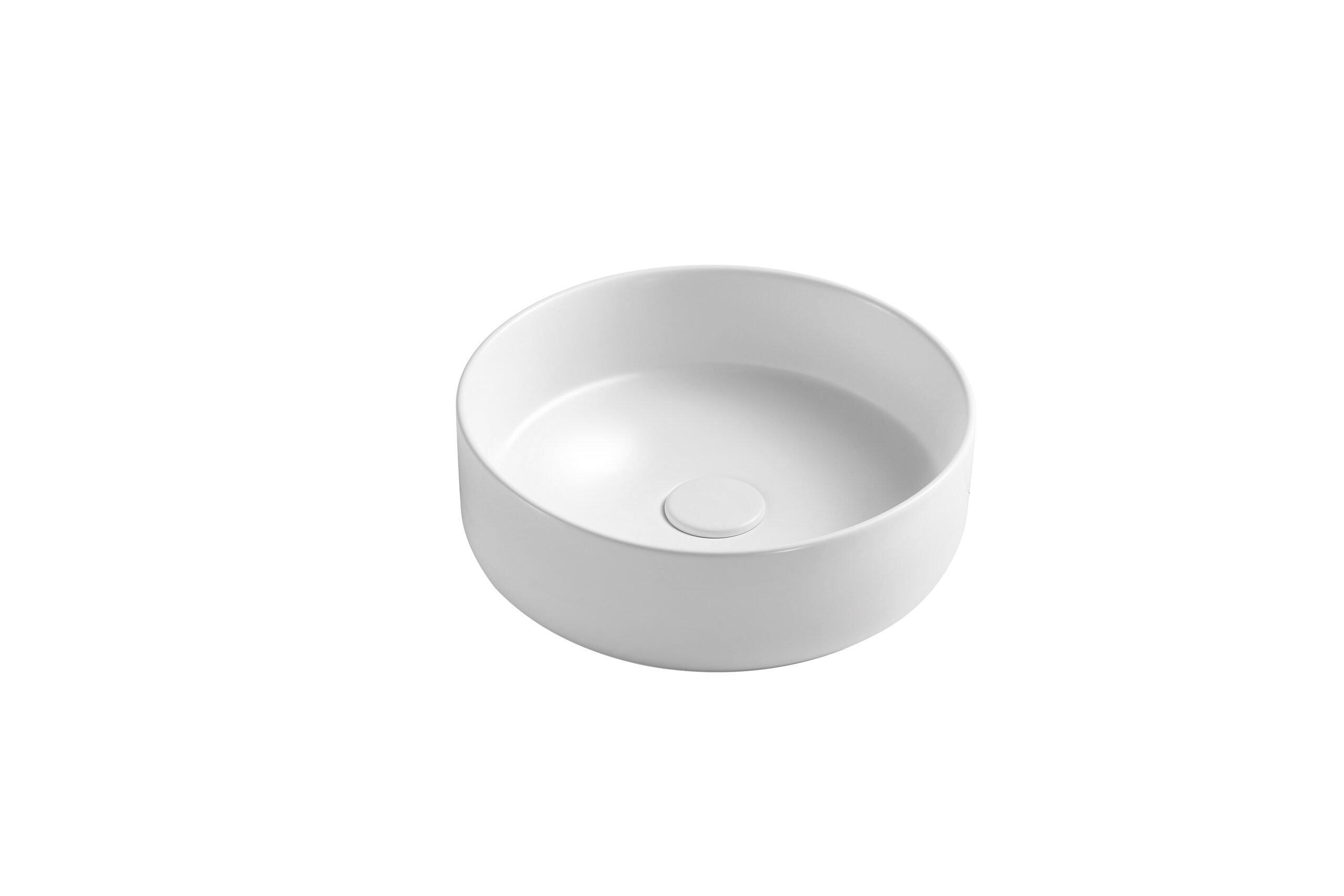 Naga Round Above Counter Basin Gloss White - Image 4