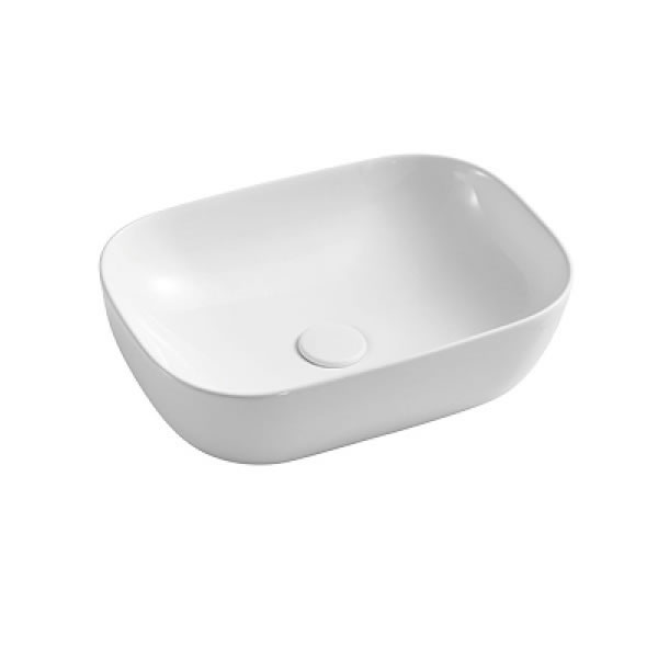 Naga Above Counter Basin Gloss White