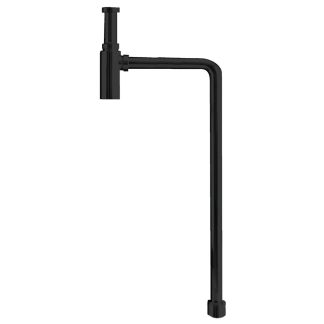 Turner Hastings Deluxe Adjustable Bottle S Trap Matte Black 40mm