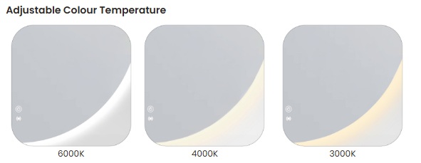Archie Frameless Led Mirror 1500 x 1000 - Image 4