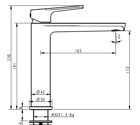 Akemi Mid Rise Vessel Mixer Gun Metal - Image 2