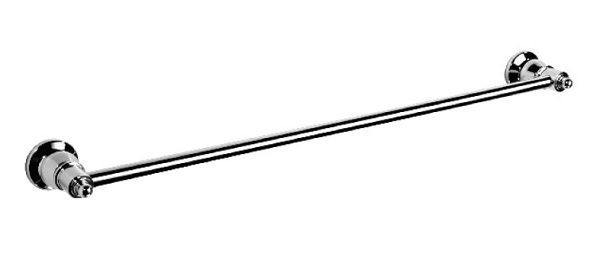 Pasadena Single Towel Rail 900mm Chrome