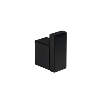 SS Eckig Robe Hook Matte Black