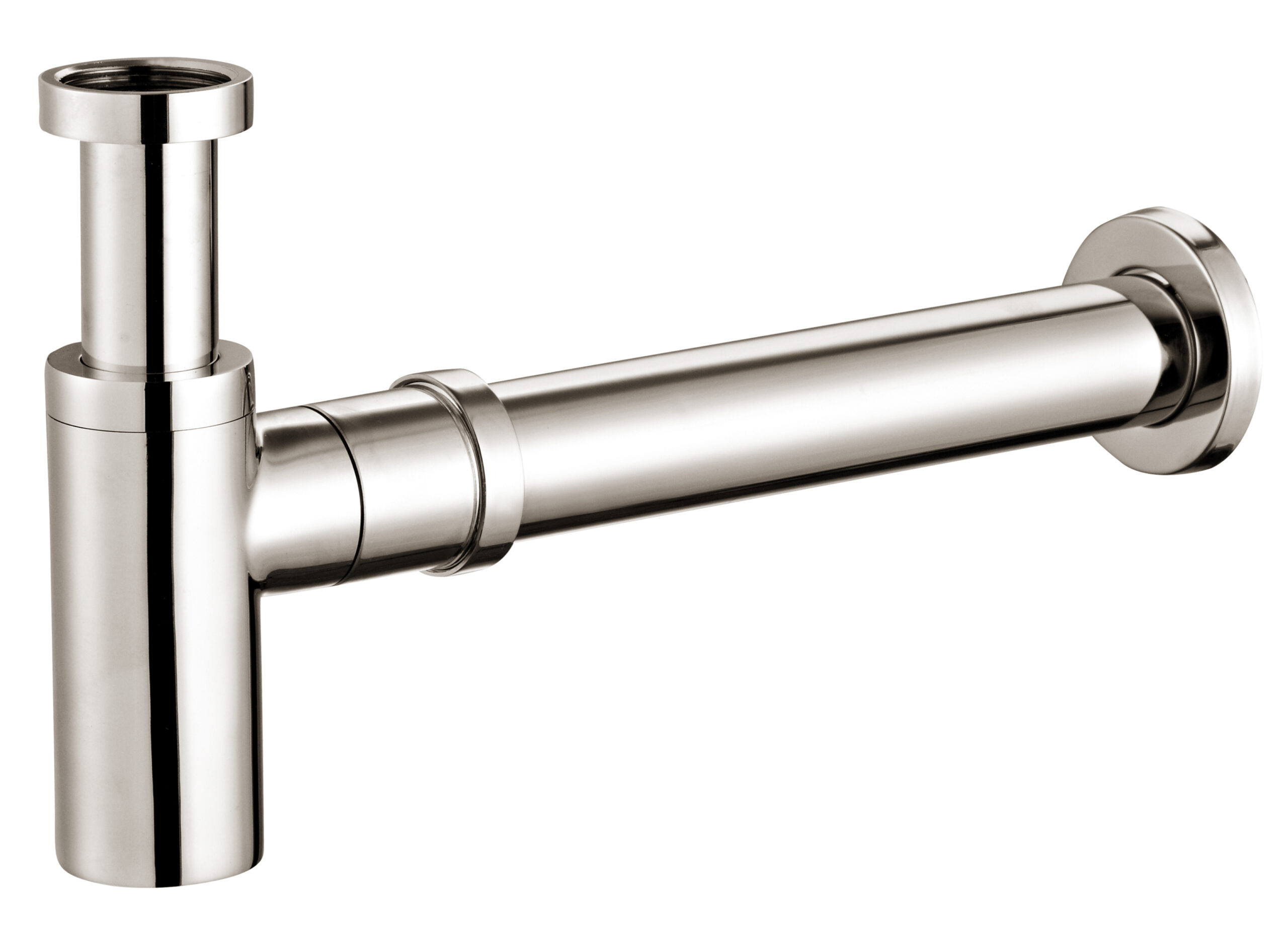Handel Basin Bottle Trap Waste Brushed Nickel