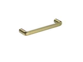 Berlin Single Towel Rail 250mm Brushed Gold