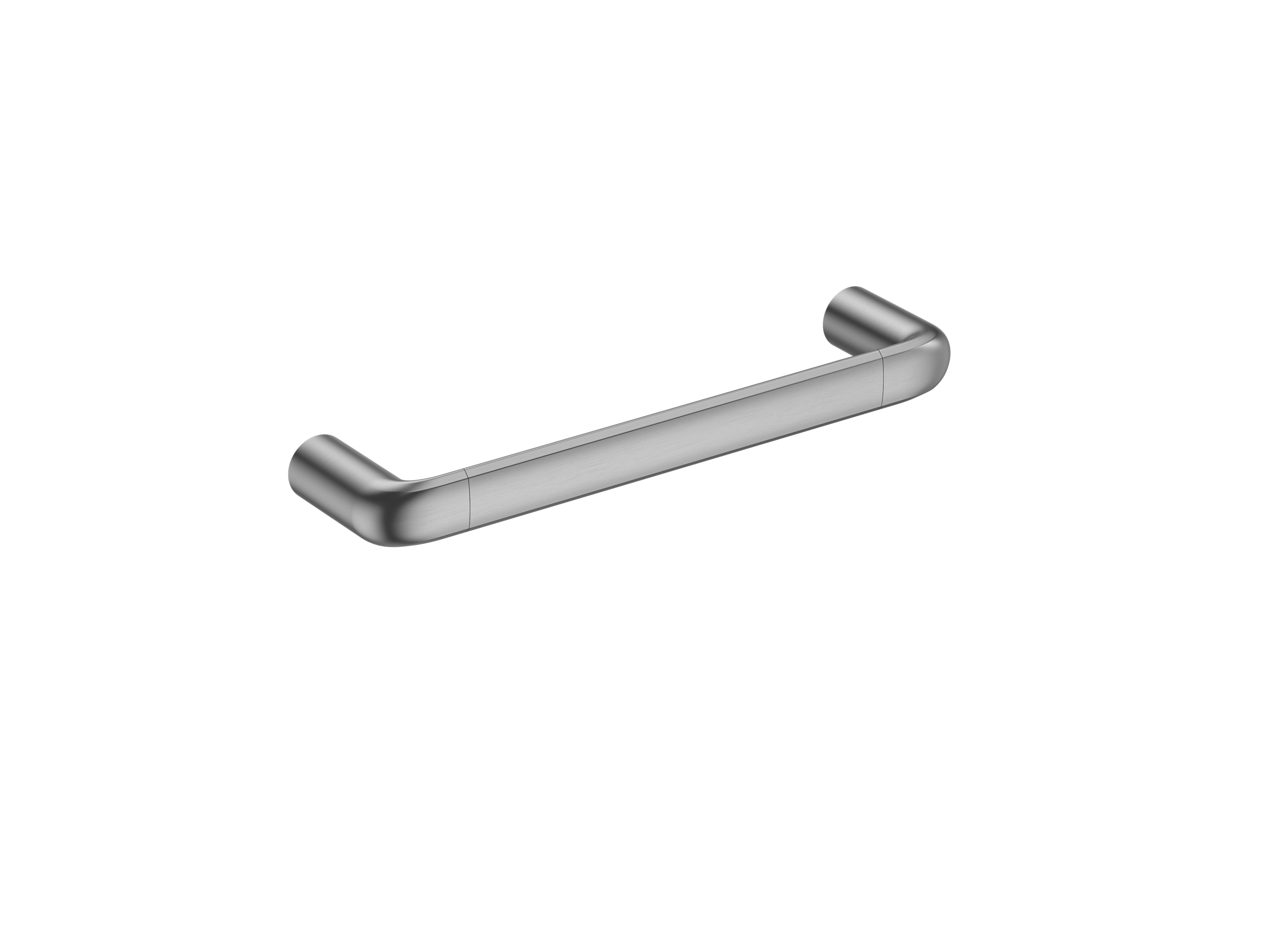 Berlin Single Towel Rail 250mm Brushed Nickel