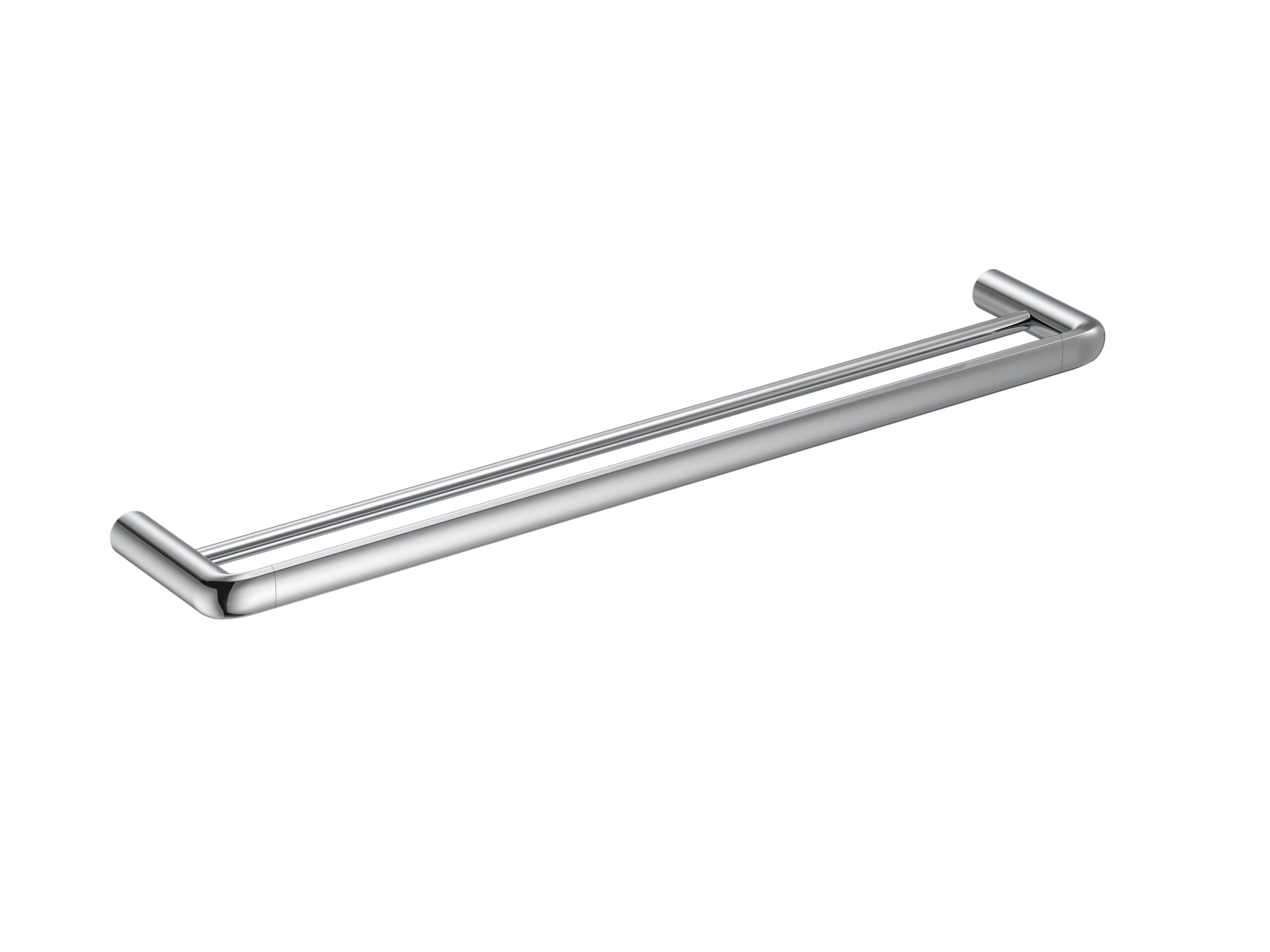 Berlin Double Towel Rail 600mm Chrome