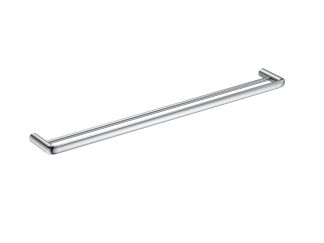 Berlin Double Towel Rail 800mm Chrome