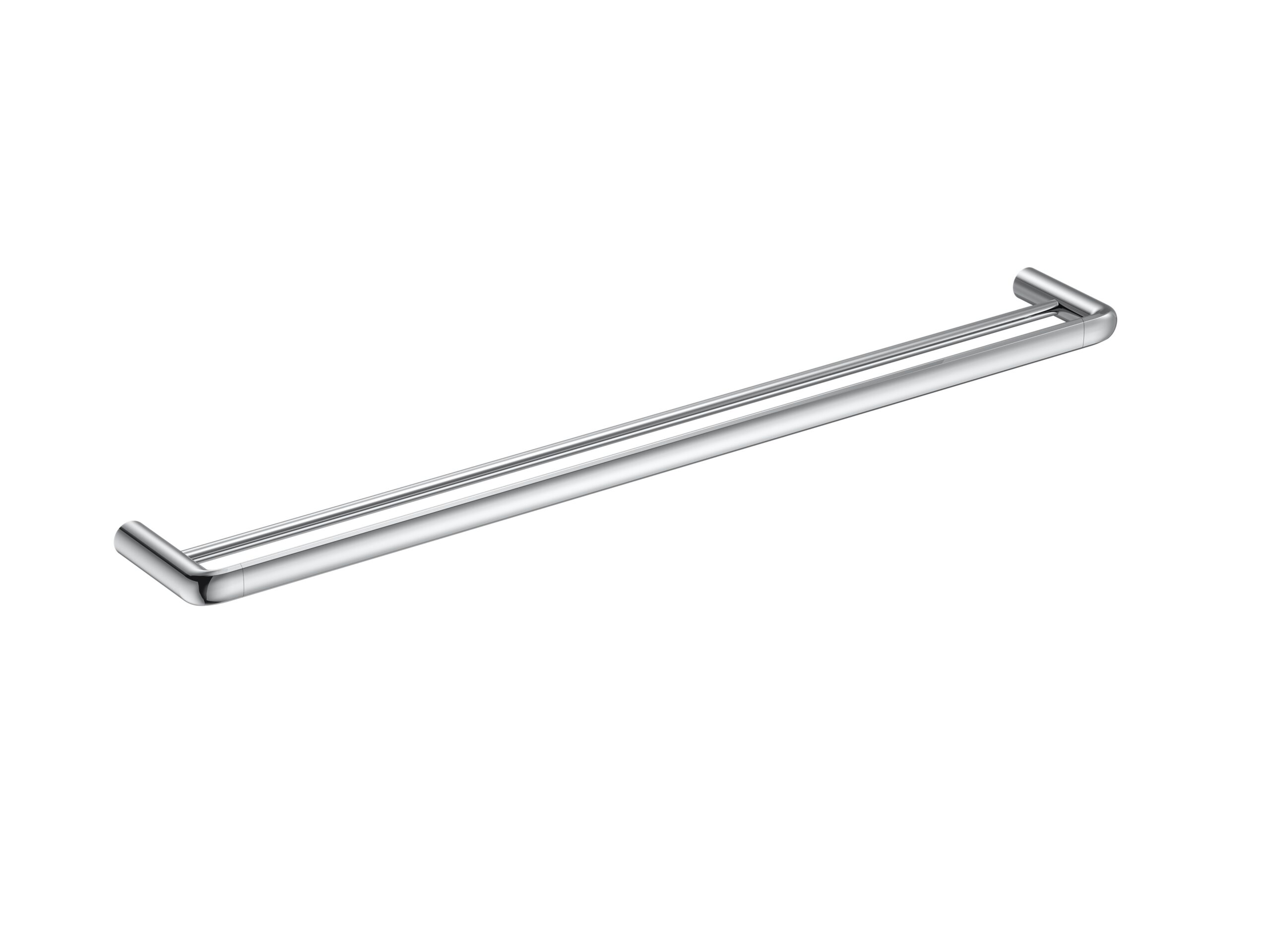 Berlin Double Towel Rail 800mm Chrome