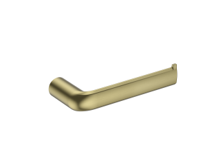 Berlin Toilet Roll Holder Brushed Gold