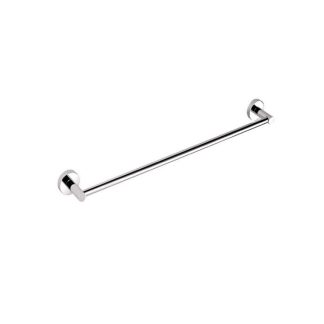 Rund Single Towel Rail 600mm Chrome