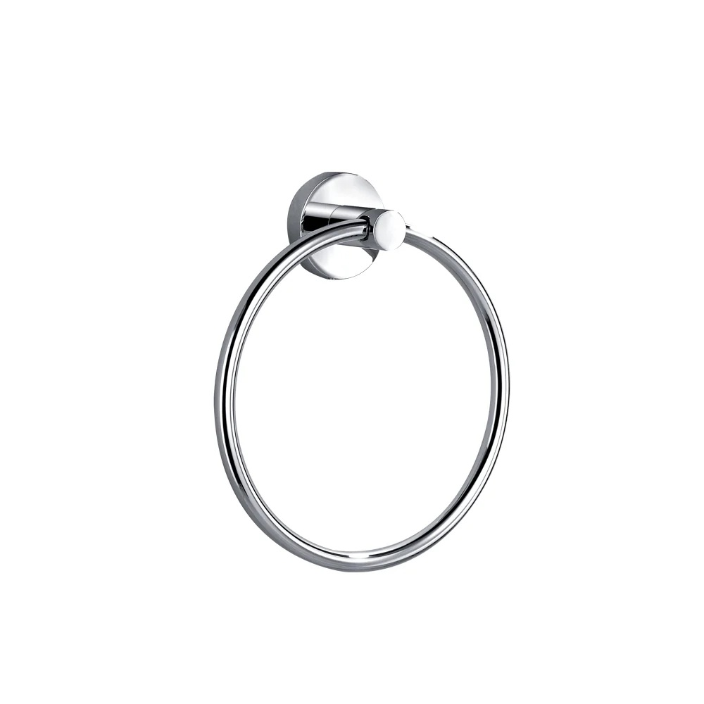 Rund Towel Ring Chrome