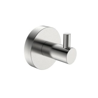 Rund Robe Hook Brushed Nickel