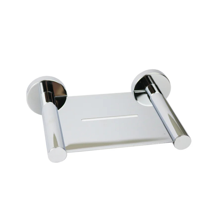 Rund Metal Soap Tray Chrome