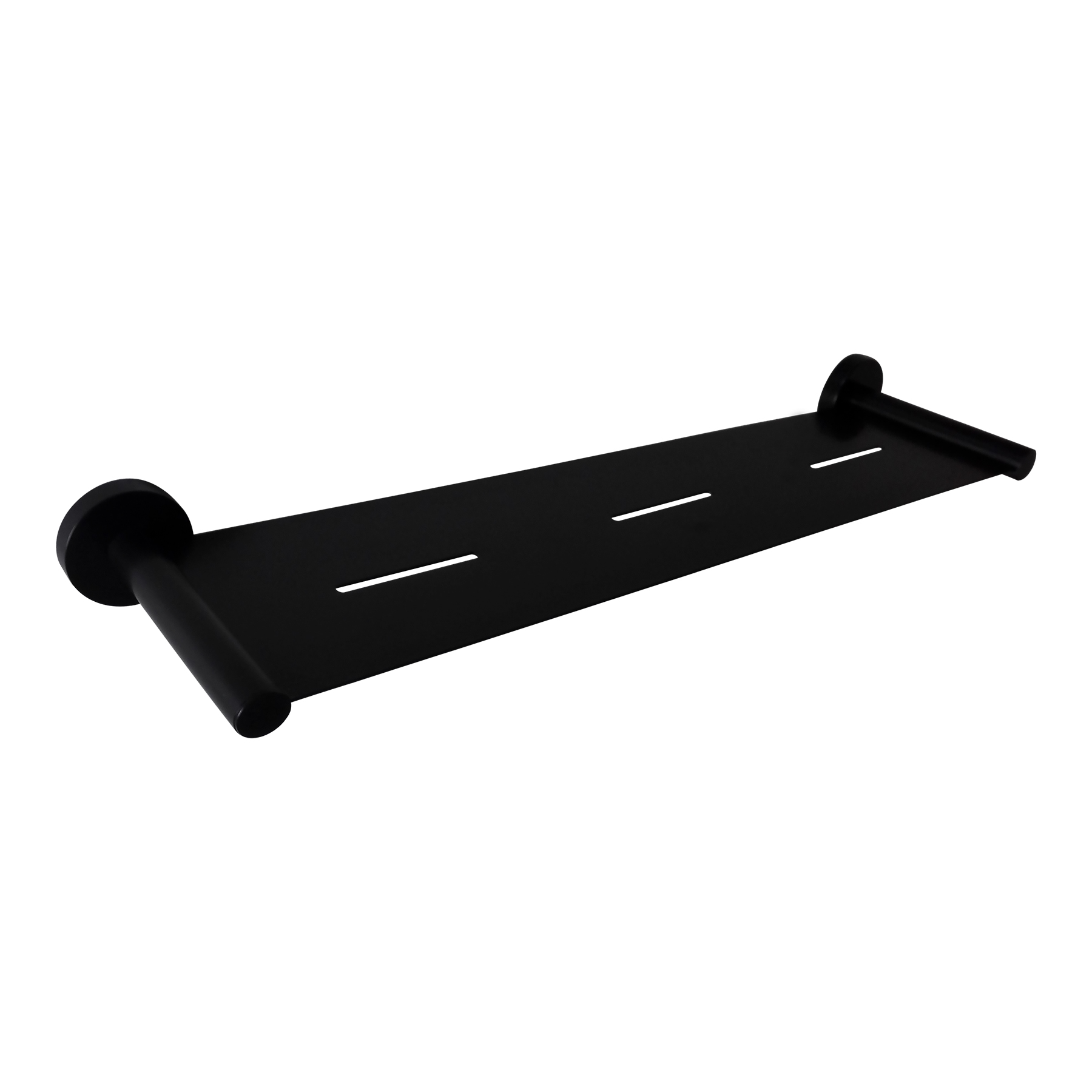 Rund Shower Shelf Matte Black