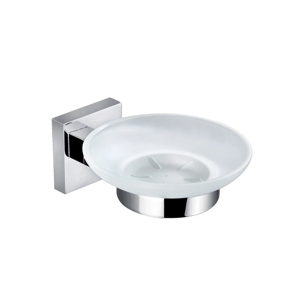 Eckig Soap Dish Chrome