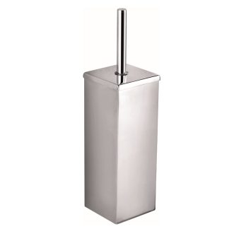 Eckig Luxury Toilet Brush Holder Chrome