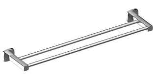 Luxus Double Towel Rail Chrome 800mm