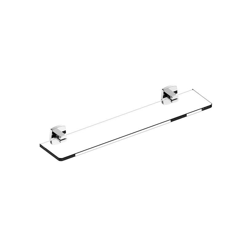 Luxus Glass Shelf Chrome