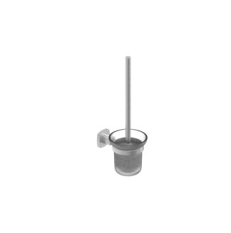 Luxus Toilet Brush Holder Brushed Nickel
