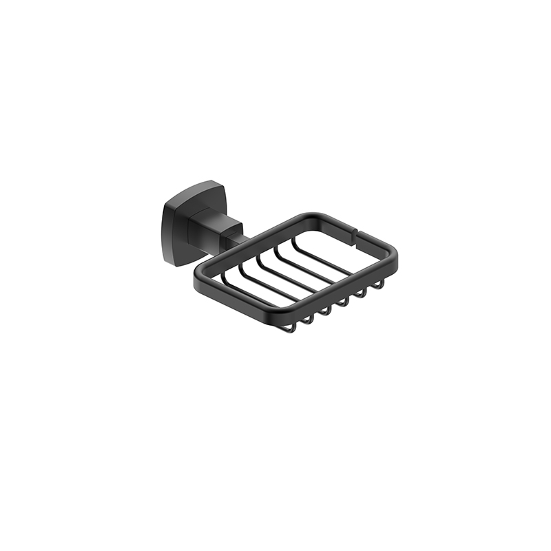 Luxus Soap Basket Matte Black