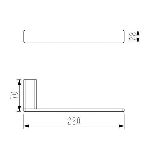 Kasten Towel Bar Brushed Nickel - Image 2