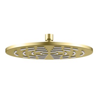 Berlin Air Pressure Shower Head 250mm Brushed Gold