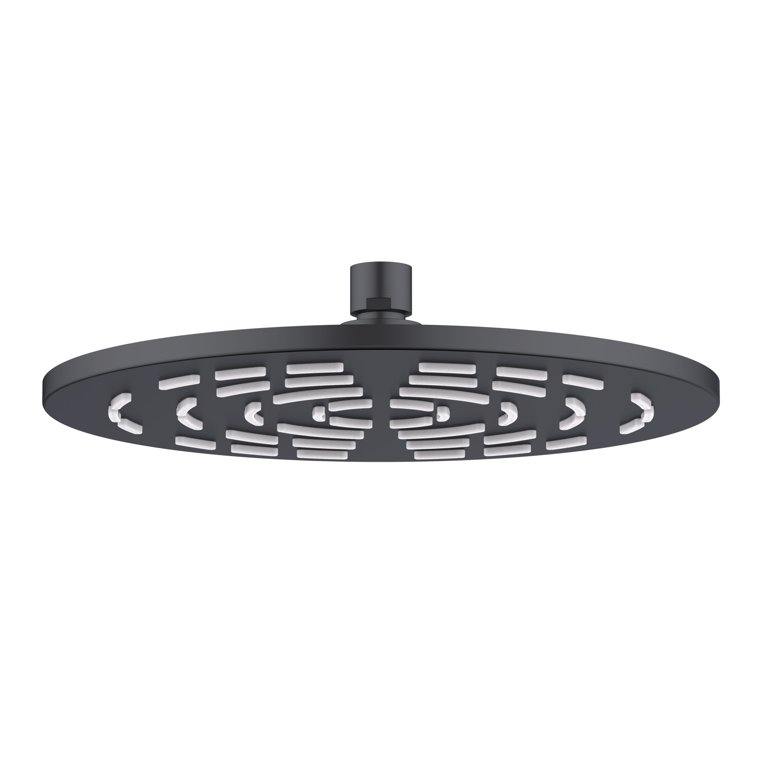 Berlin Air Pressure Shower Head 250mm Brushed Gun Metal