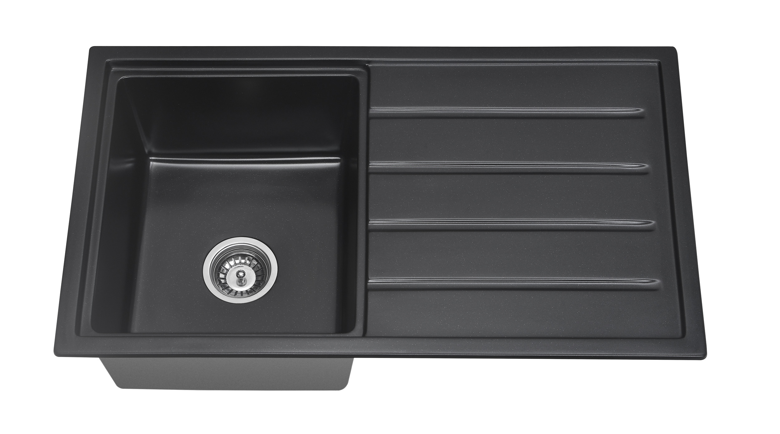 Arcko Granite Single Bowl Sink With Drainer