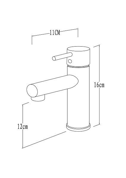 Rund Basin Mixer Chrome - Image 2