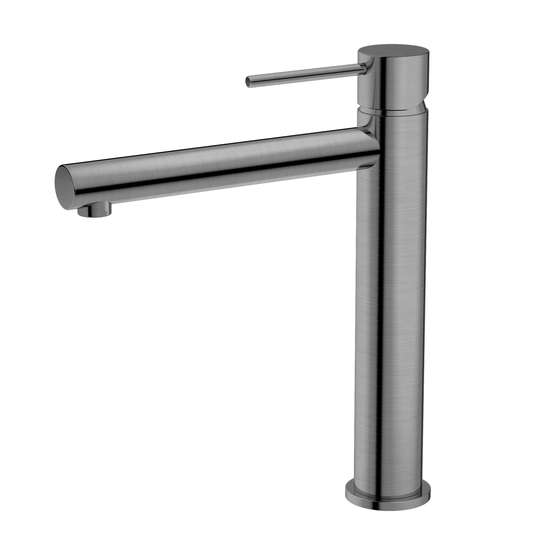 Rund Tower Basin Mixer Brushed Nickel