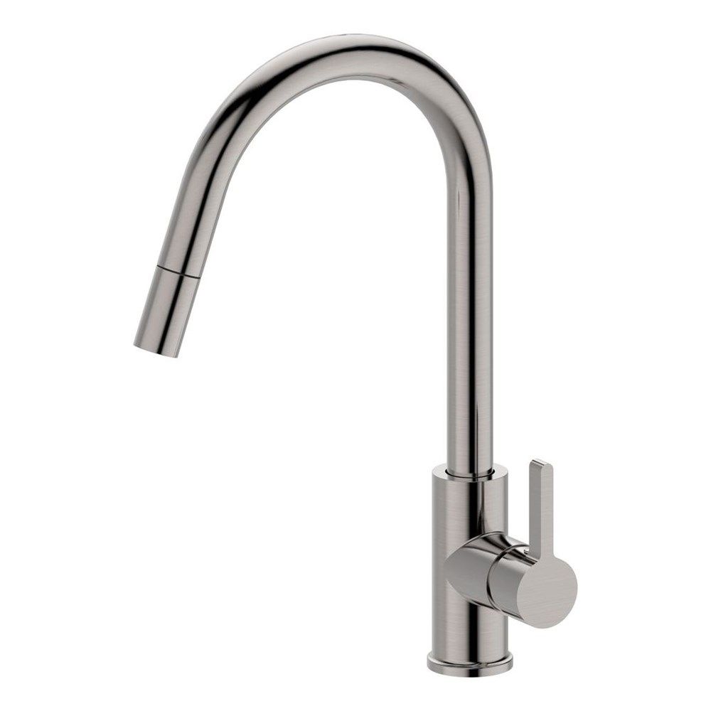 Morgan Rund Pull Out Sink Mixer Brushed Nickel