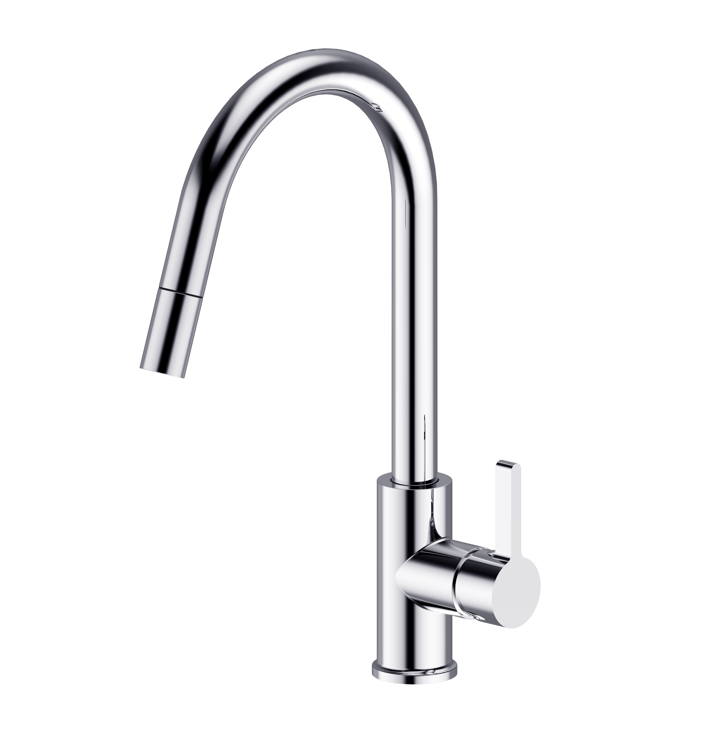 Morgan Rund Pull Out Sink Mixer Chrome